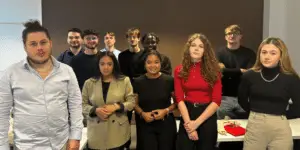 Nouvelle promotion Ecofac Academy du campus de rennes lors de leur rentrée