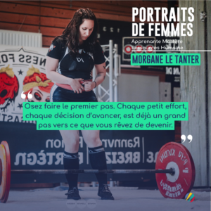 Morgane apprenante en Mastère RH pose pour le portrait de femmes ECOFAC