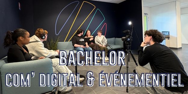 Projet vidéo des bachelors communication Ecofac