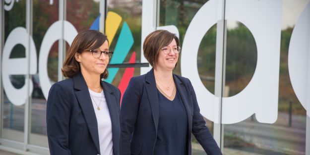 Sophie et Marie, directrice du groupe Ecofac