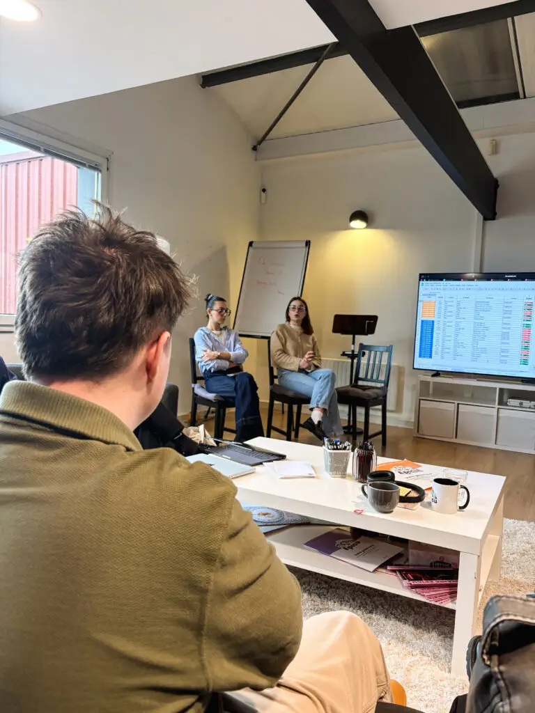 visite d'entreprise pour les bts communication