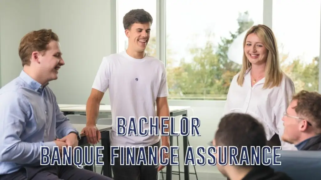groupe d'étudiants Ecofac dans le rooftop