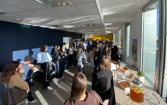 étudiants Ecofac pendant les rentrées sur le campus de Rennes