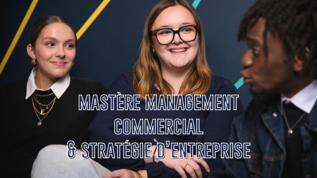 jeunes étudiants mastère stratégie d'entreprise